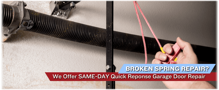 Broken Garage Door Spring Pittsburgh